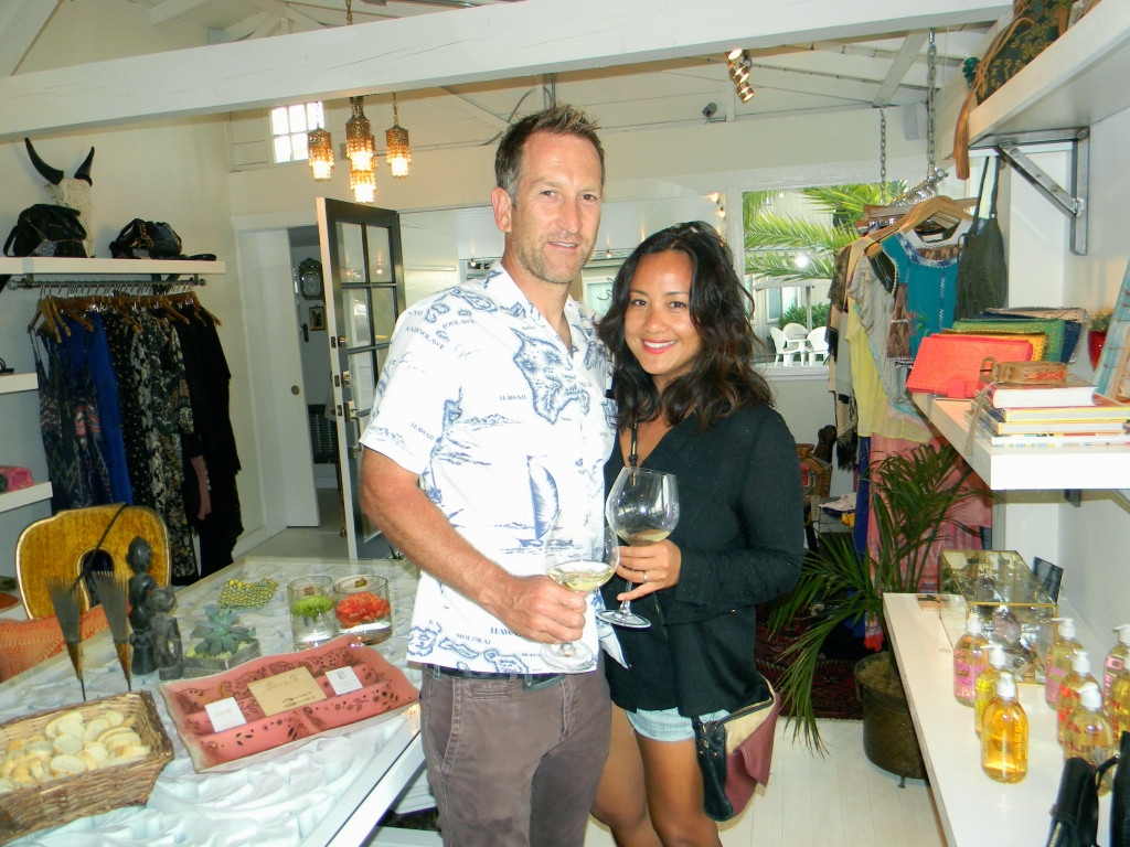 A lark at the beautiful Cleobella Boutique in Sunset Beach